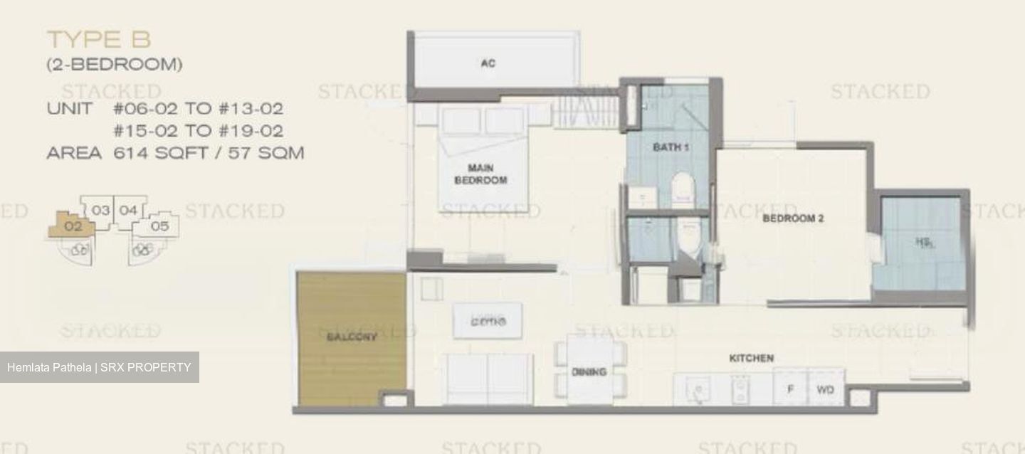 Forte Suites (D8), Apartment #601610581